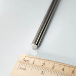 Acier inoxydable 1.4301 – ronds de 8 mm de diamètre, longueur de 1 m