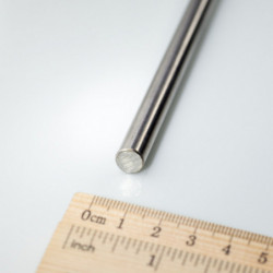 Acier inoxydable 1.4301 – ronds de 9 mm de diamètre, longueur de 1 m